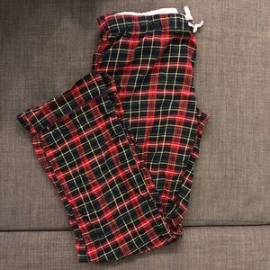 J Crew Plaid Pajama Pants